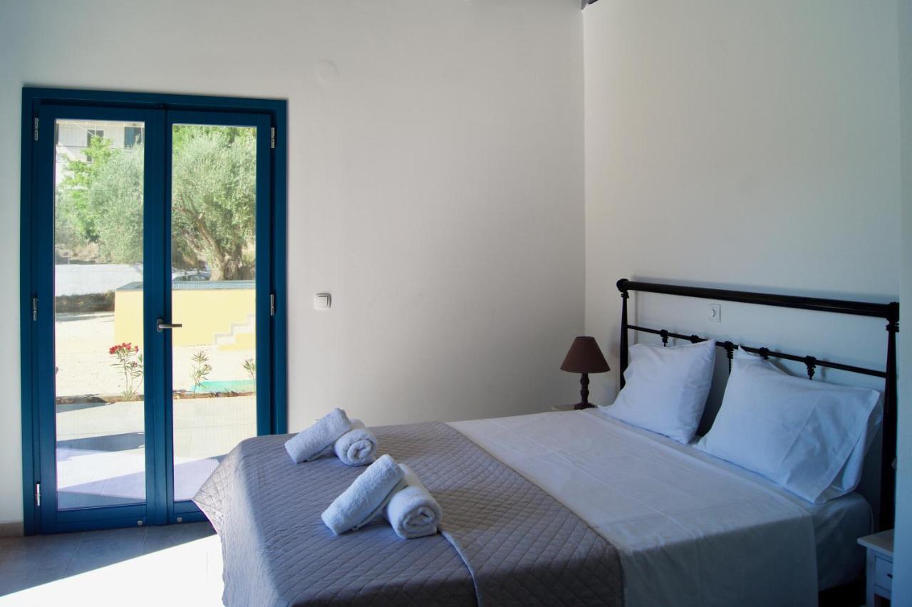 Throisma Studios With Private Pool & Parking Asos Exterior photo