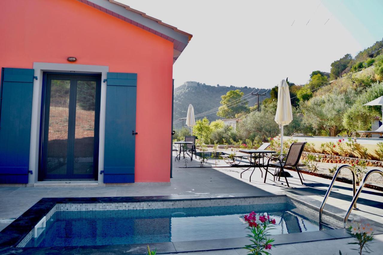 Throisma Studios With Private Pool & Parking Asos Exterior photo